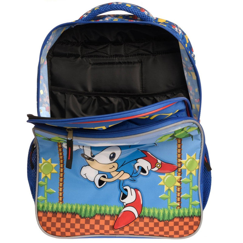 Sonic the Hedgehog Kids' 16" Backpack - Blue