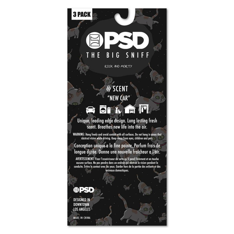 PSD Rick & Morty Air Freshener