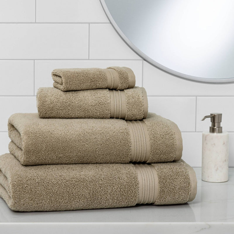 Spa Washcloth Taupe - Threshold Signature