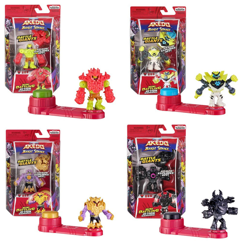 Legends of Akedo Beast Strike Battle Giants Titan Flyswat Action Figure