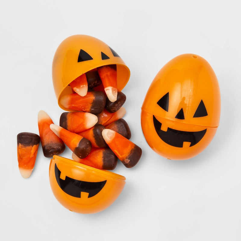 24ct Orange Printed Scavenger Hunt Halloween Fillable Eggs - Hyde & EEK! Boutique