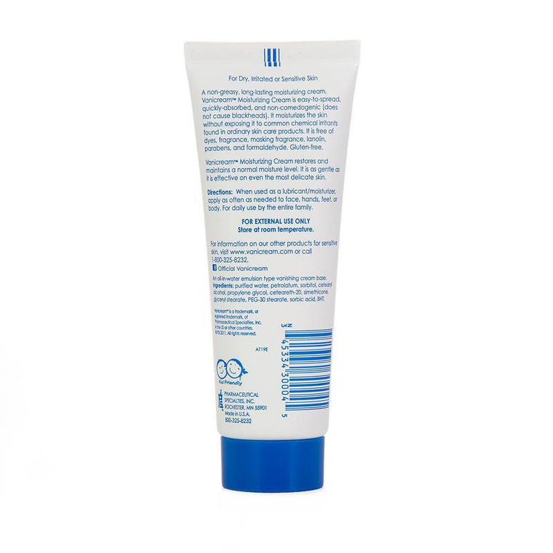Vanicream Moisturizing Cream Unscented - 4oz
