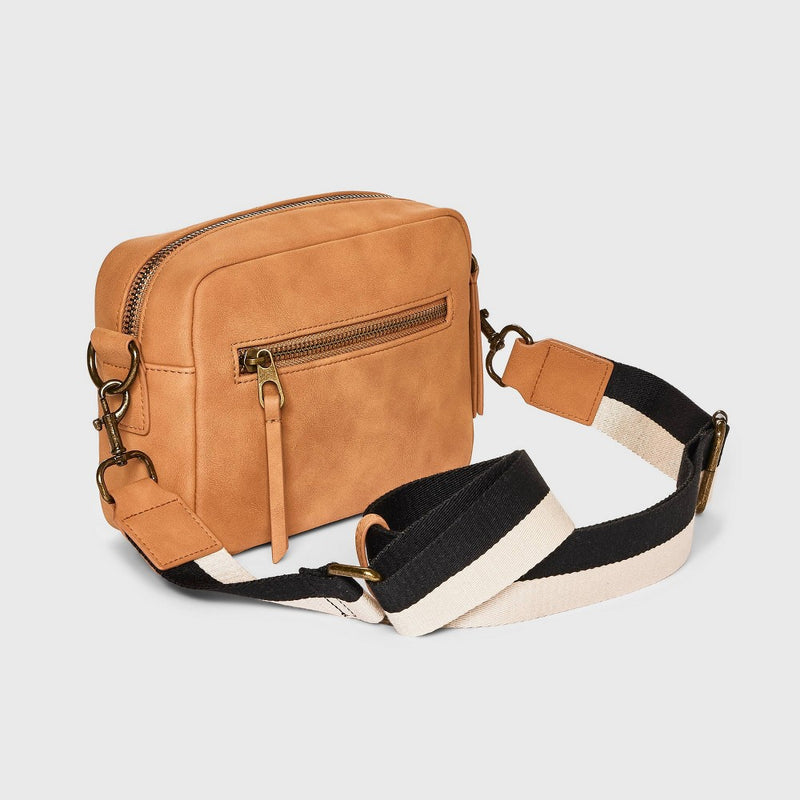 Camera Crossbody Bag with Strap - Universal Thread Cognac (LOCAL PICKUP ONLY)