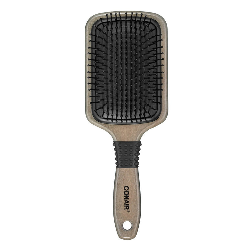 Conair Shines and Smoothes Ceramic Wood Paddle Hair Brush
