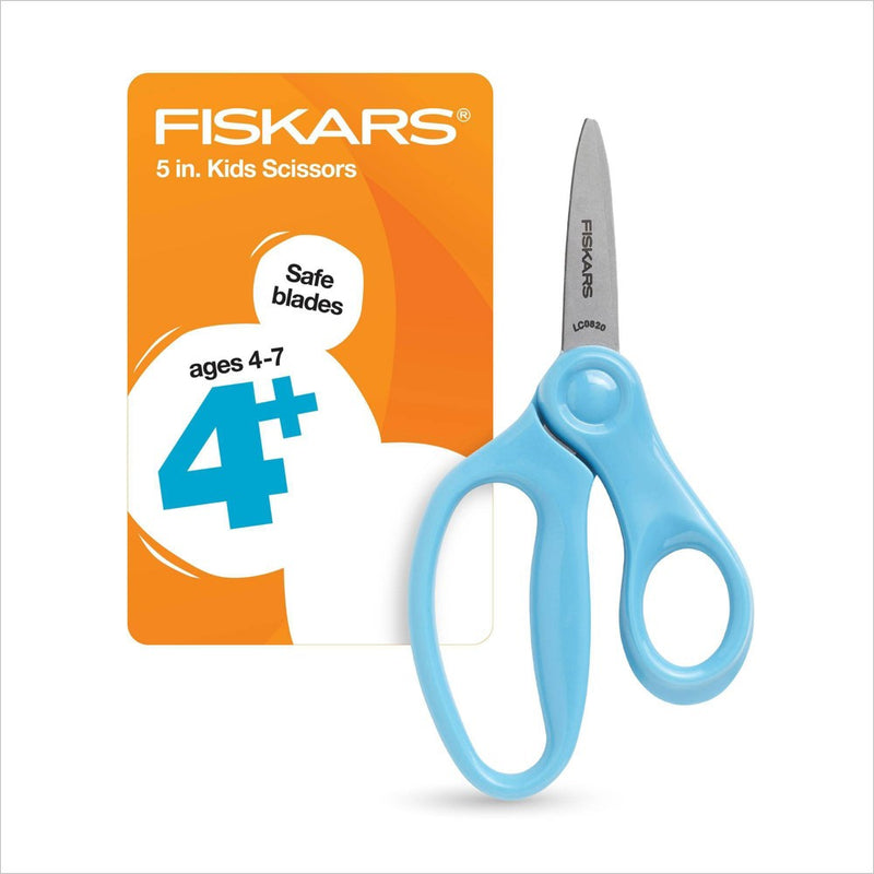 Fiskars 5" Pointed Tip Scissors - Turquoise