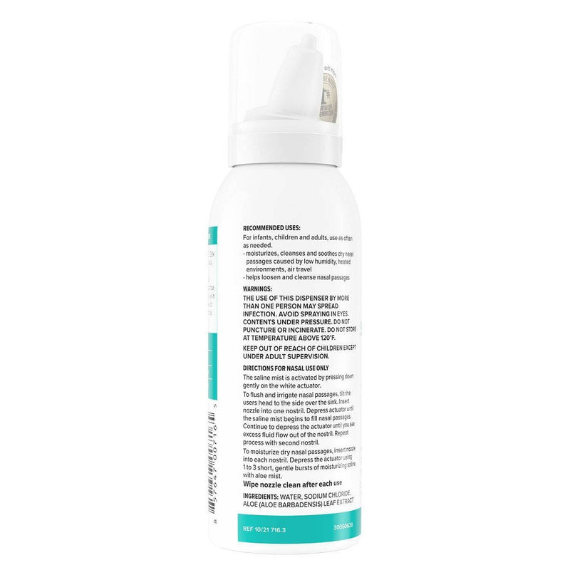 Zarbee's Soothing Saline Nasal Mist with Aloe - 3 oz