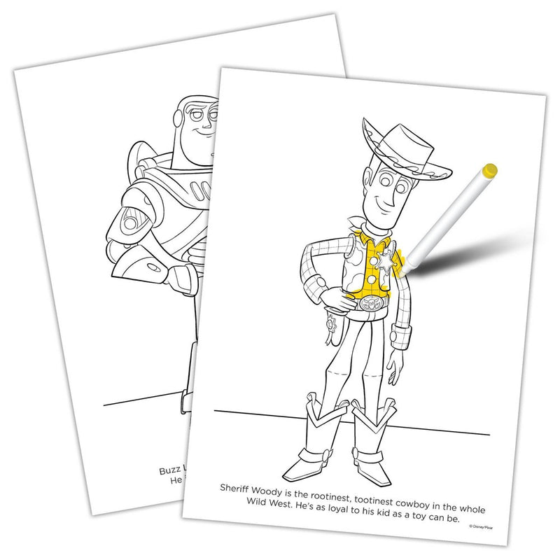 Toy Story 4 Imagine Ink Coloring Book with Mess-Free Magic Ink Markers - Bendon