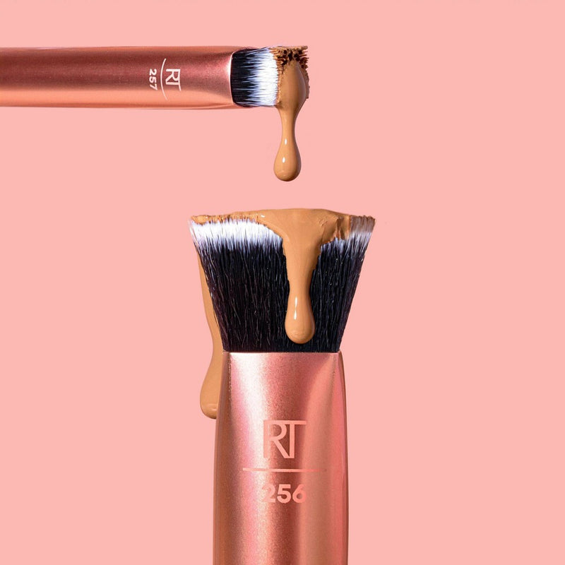Real Techniques Face Base Makeup Brush Kit - 4pc