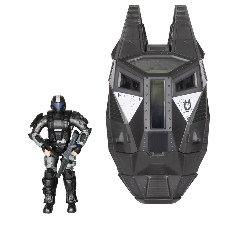 HALO ODST Rookie Action Figure with Drop Pod