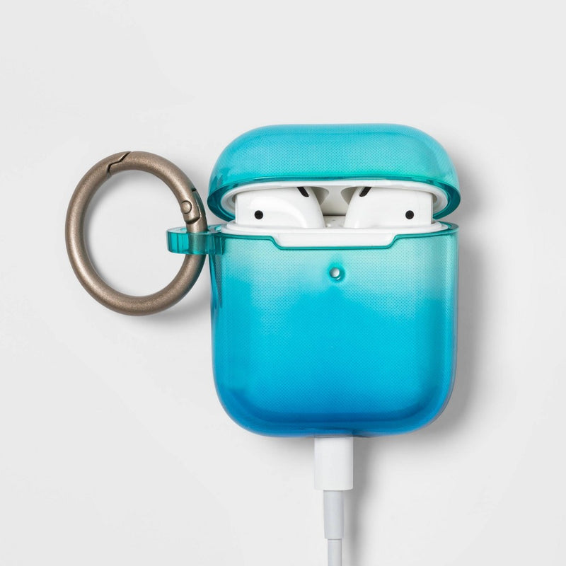 Apple AirPods Gen 1/2 Case with Clip - heyday Blue/Teal Gradient