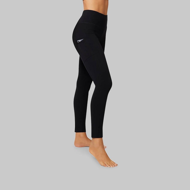 Hanes Tech Pocket Leggings - Black S
