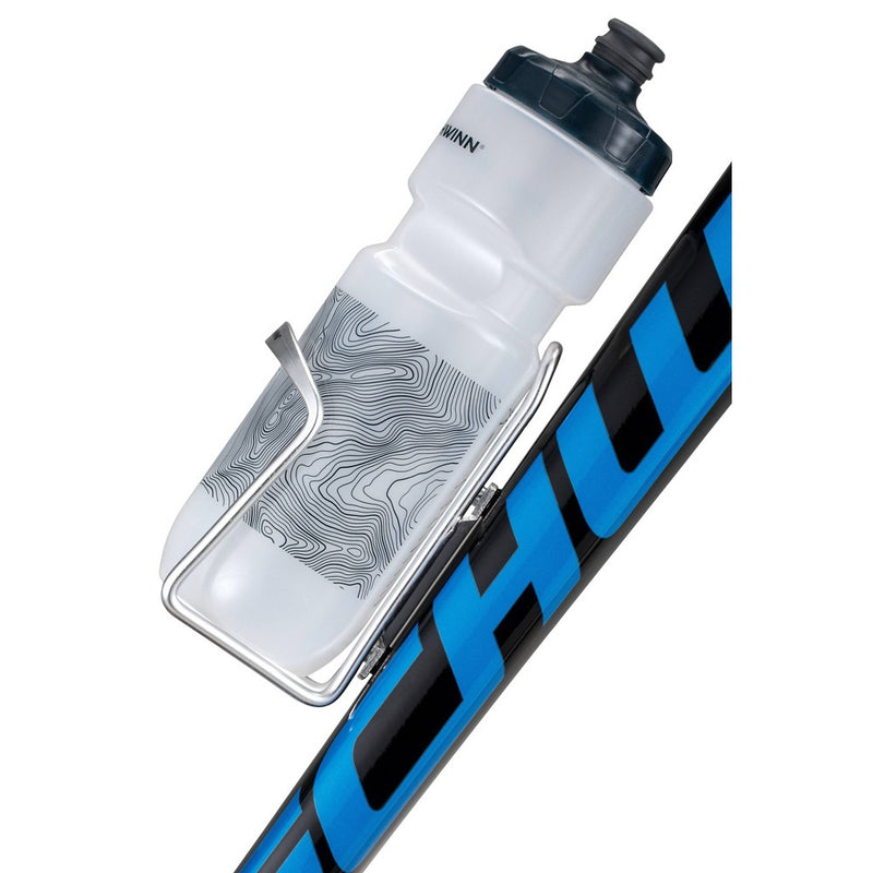 Schwinn Aluminum Bike Bottle Cage - Silver