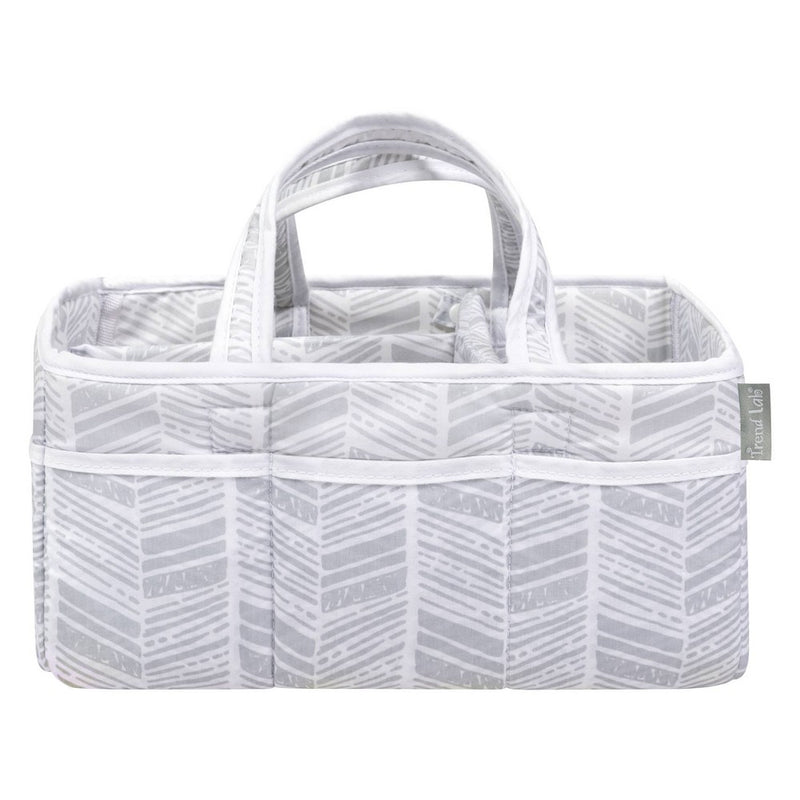 Trend Lab Storage Caddy - Gray Herringbone