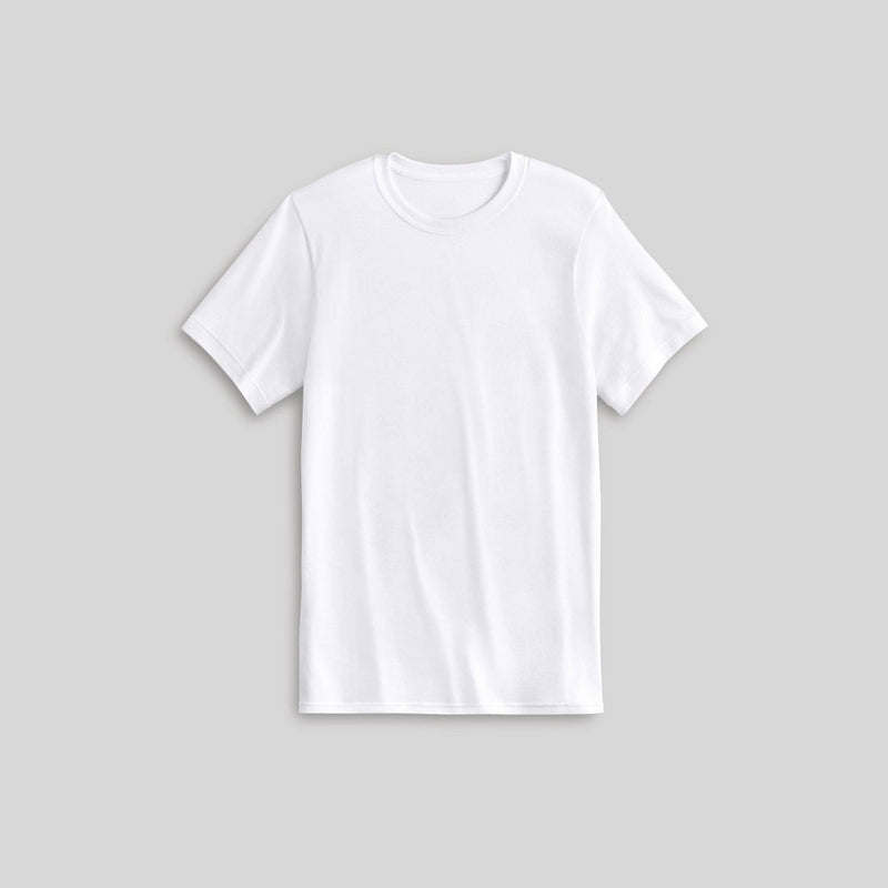 Jockey Generation Men's Stay New Cotton 3pk Crewneck Short Sleeve T-Shirt - White S