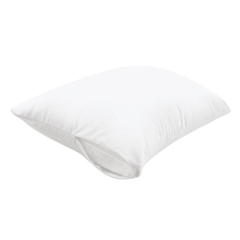 AllerEase Ultimate Comfort Breathable Pillow Protector-White (King)