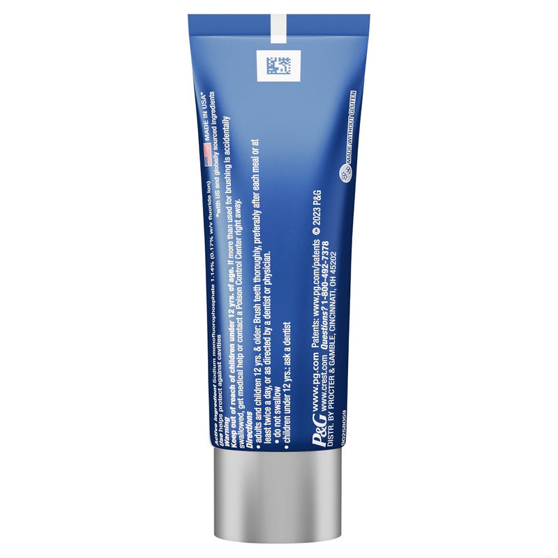 Crest 3D White Advanced Hydrogen Peroxide 2.5% Teeth Whitening Toothpaste - Fresh Mint - 3oz