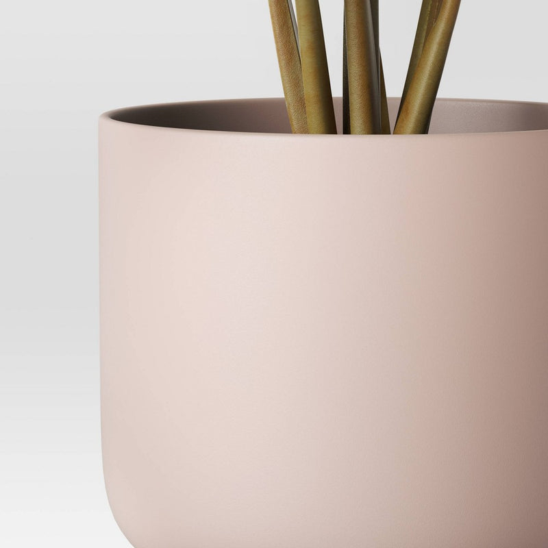 Taro Artificial Plant in Blush Pot - Threshold