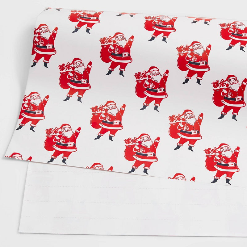 25 sq ft Santa Gift Wrap - Wondershop (LOCAL PICKUP ONLY)
