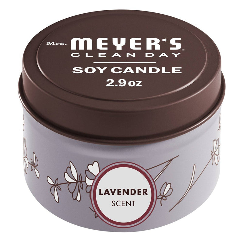 Mrs. Meyer's Clean Day Lavender Tin Candle - 2.9oz