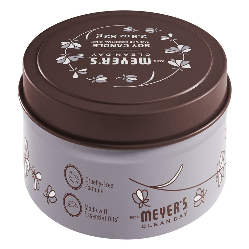 Mrs. Meyer's Clean Day Lavender Tin Candle - 2.9oz