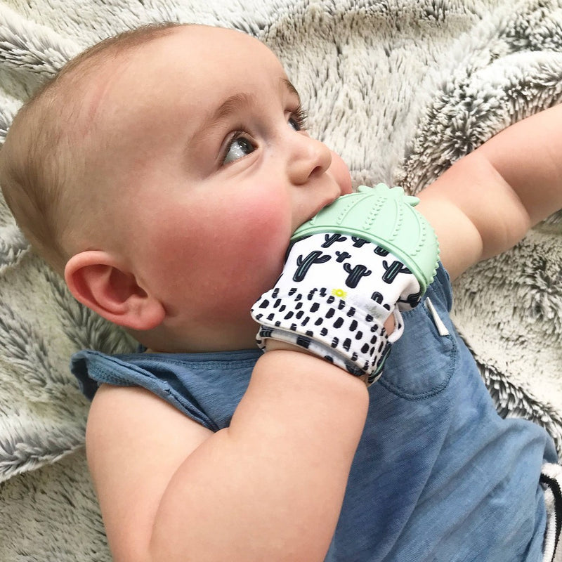 Itzy Ritzy Teething Mitt - Cactus