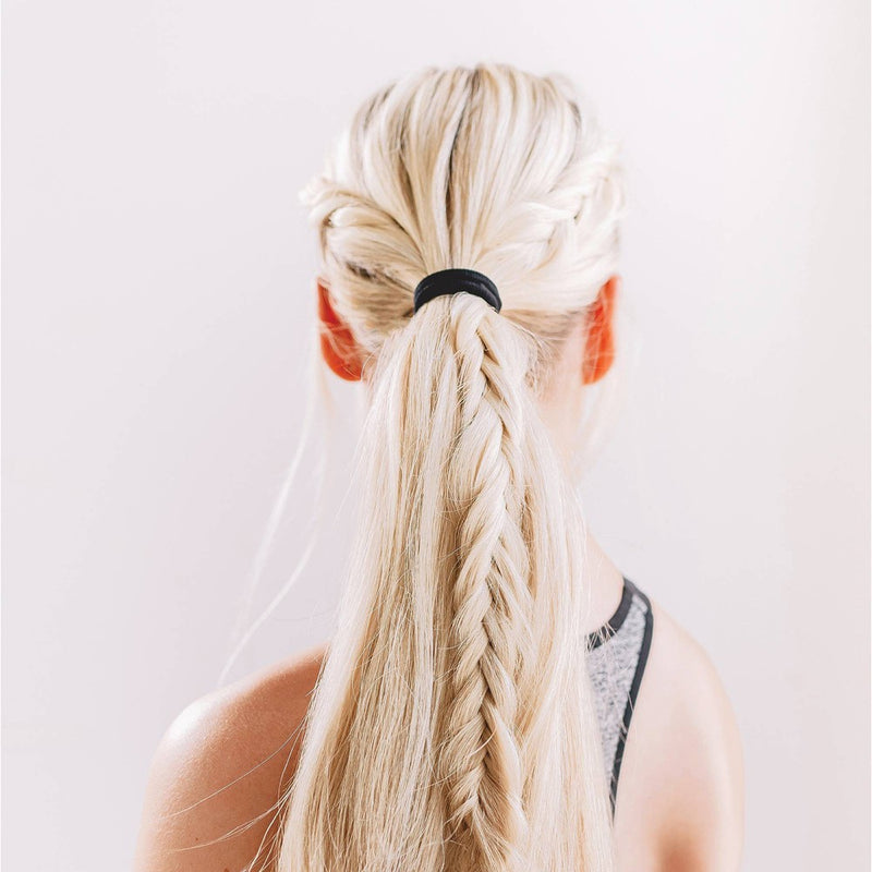 Gimme Beauty Medium Hair Bands - Black - 10ct