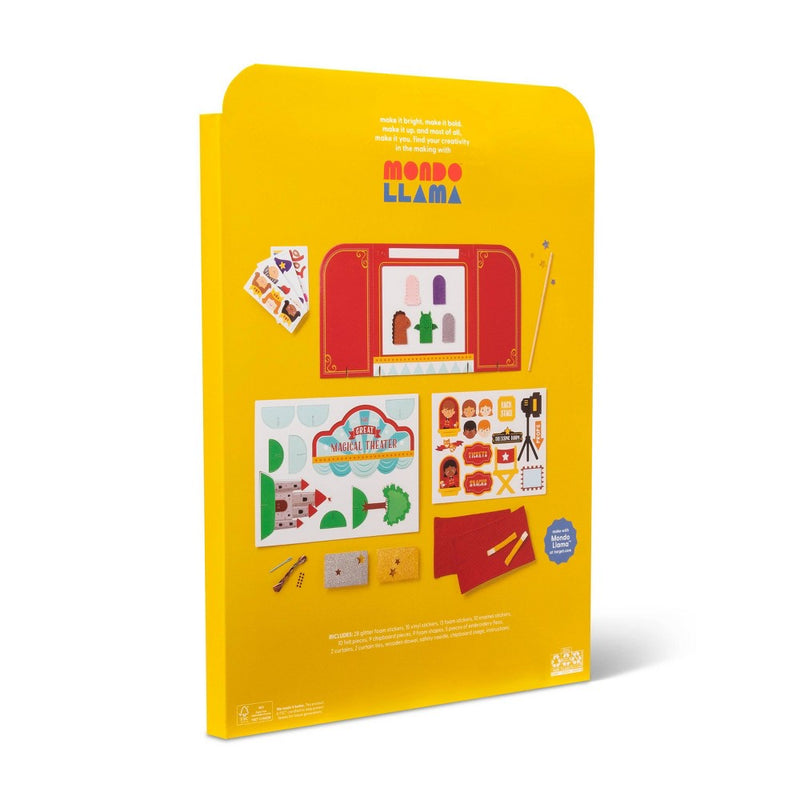 Create-Your-Own Puppet Show Kit - Mondo Llama