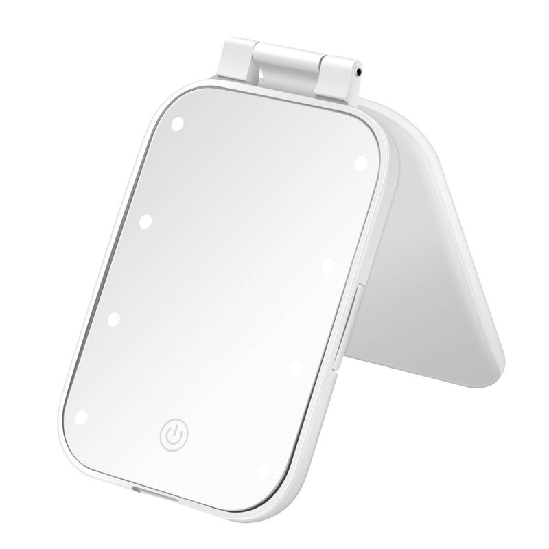 Conair LED Reflection Compact Magnification Compact Makeup Mirror - White