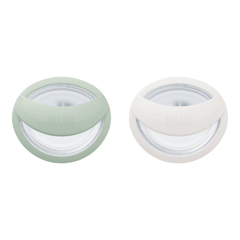 NUK for Nature Simply Natural Mom-Like Pacifier 0-6m - Neutral - 2ct