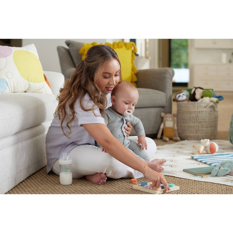 NUK for Nature Simply Natural Mom-Like Pacifier 0-6m - Neutral - 2ct