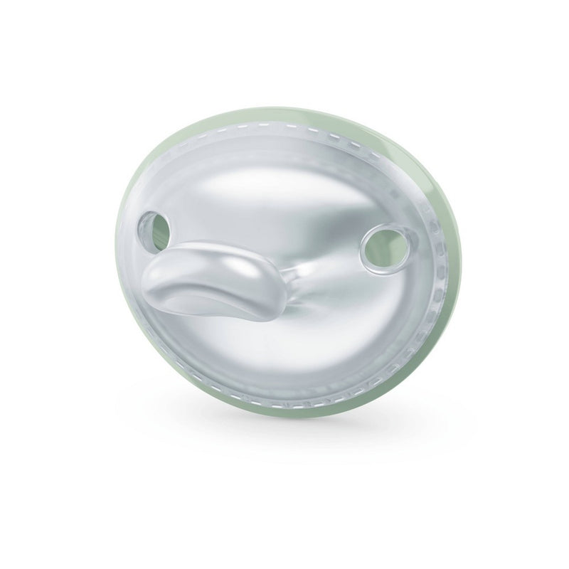NUK for Nature Simply Natural Mom-Like Pacifier 0-6m - Neutral - 2ct