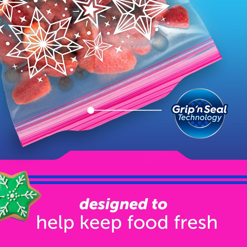 Ziploc Holiday Storage Quart - 24ct
