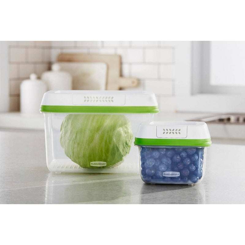 Rubbermaid 4pc Freshworks Set Green