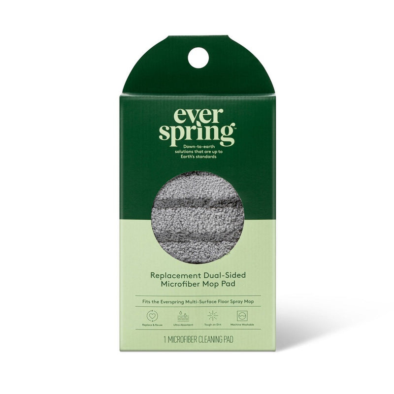 Multi-Surface Floor Spray Mop Replacement Pad - Everspring