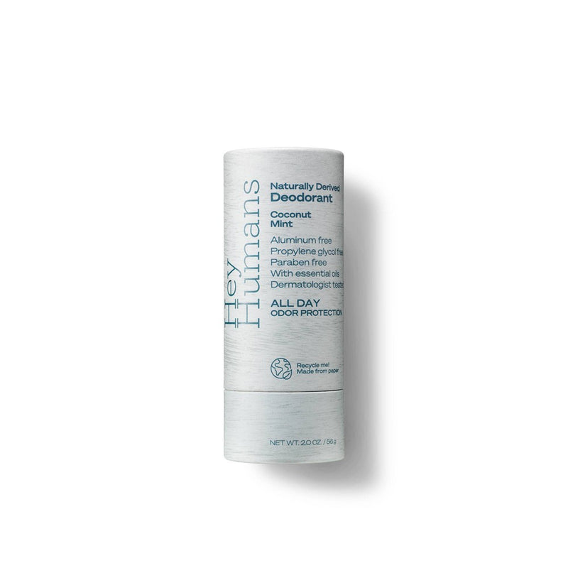 Hey Humans Aluminum-Free Deodorant for Women with Natural Ingredients - Coconut Mint/Shea Butter - 2oz