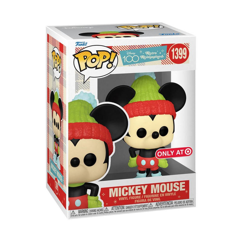 Funko POP! Disney 100 Retro Reimagined Mickey Mouse Figure (Target Exclusive)