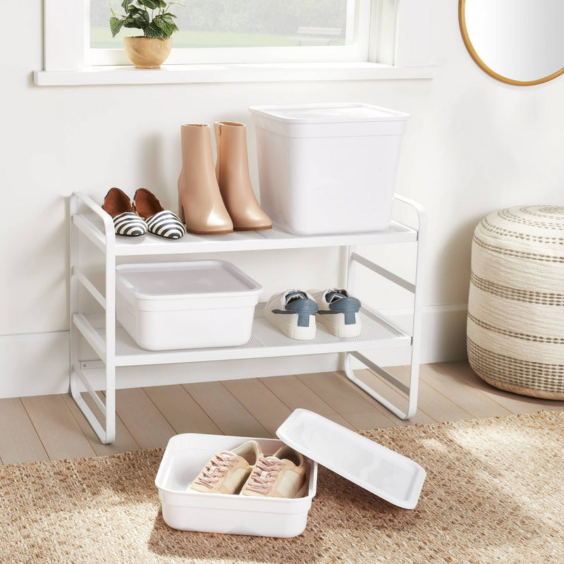 Large Modular Storage Box White Opaque - Brightroom (LOCAL PICKUP ONLY)