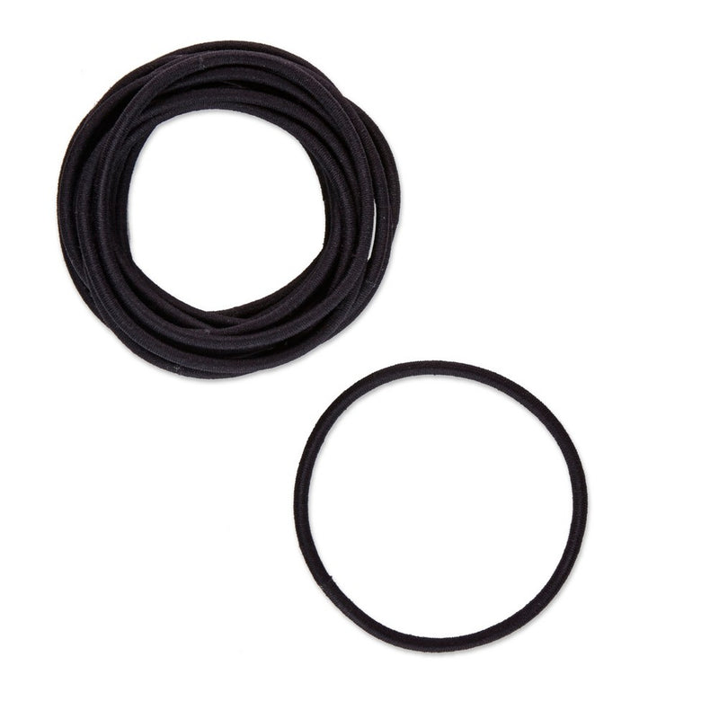scunci No Damage Extra Long Elastic Hair Ties - 4mm/15ct