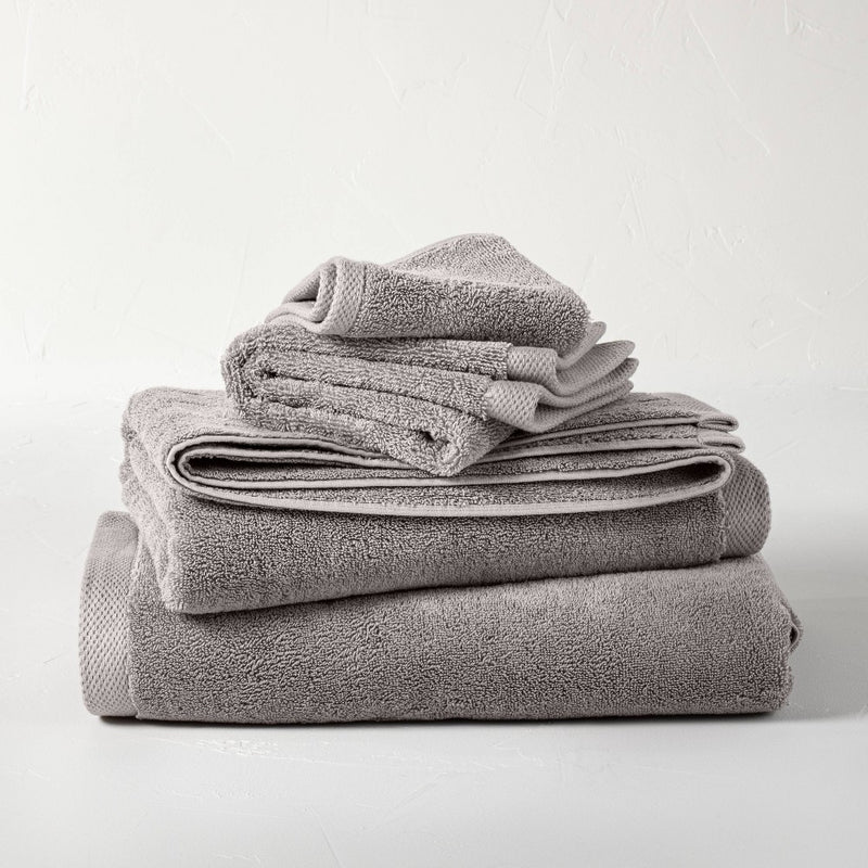 Organic Bath Towel Gray - Casaluna