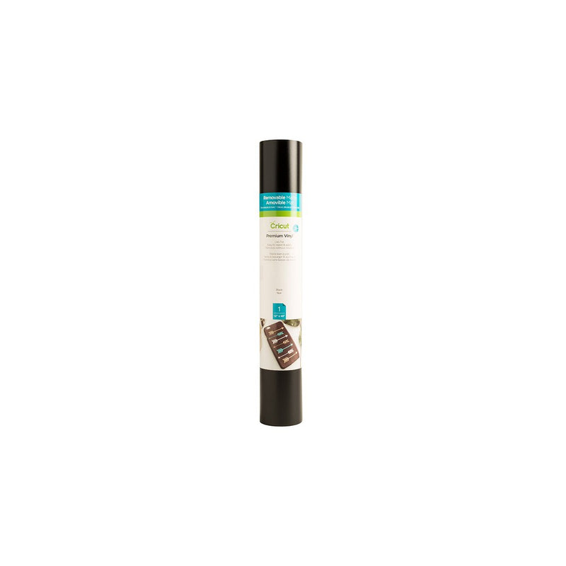 Cricut 4' Premium Vinyl Removable Matte - Black