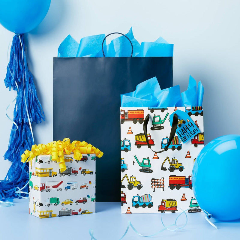 Vehicles Gift Wrapping Paper - Spritz (LOCAL PICKUP ONLY)