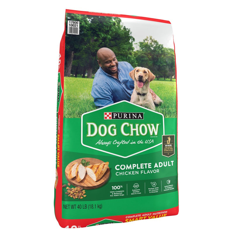 Dog Chow Adult Complete & Balanced Real Chicken Flavor Dry Dog Food - 40lb (LOCAL PICKUP ONLY)