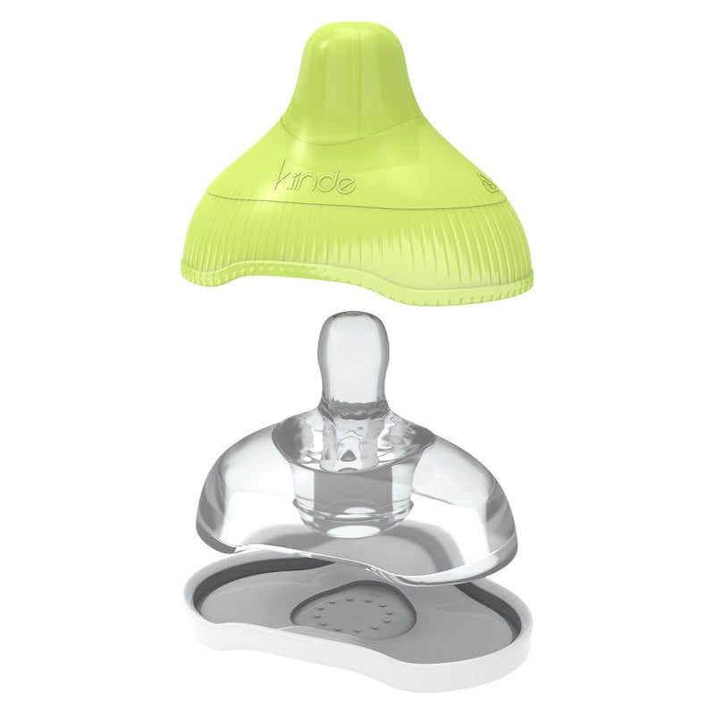 Kiinde Active Latch Silicone Baby Bottle Nipples - Slow - 2ct