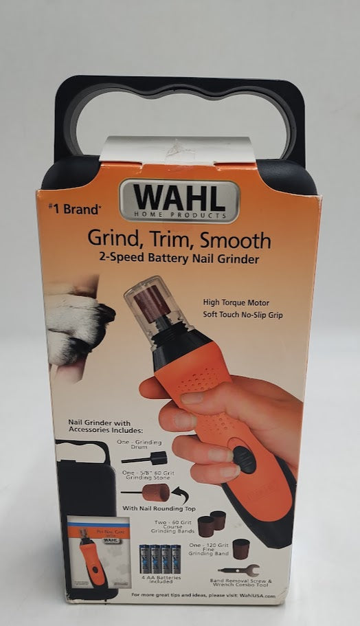 Wahl Grind & Smooth Battery Dog & Cat Nail Grinder