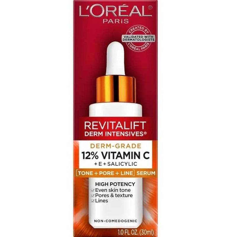 L'Oreal Paris Revitalift 12% Vitamin C + E + Salicylic Serum - 1 fl oz