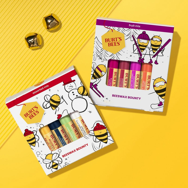 Burt's Bees Beeswax Bounty Assorted Lip Balms Gift Set - 4pc