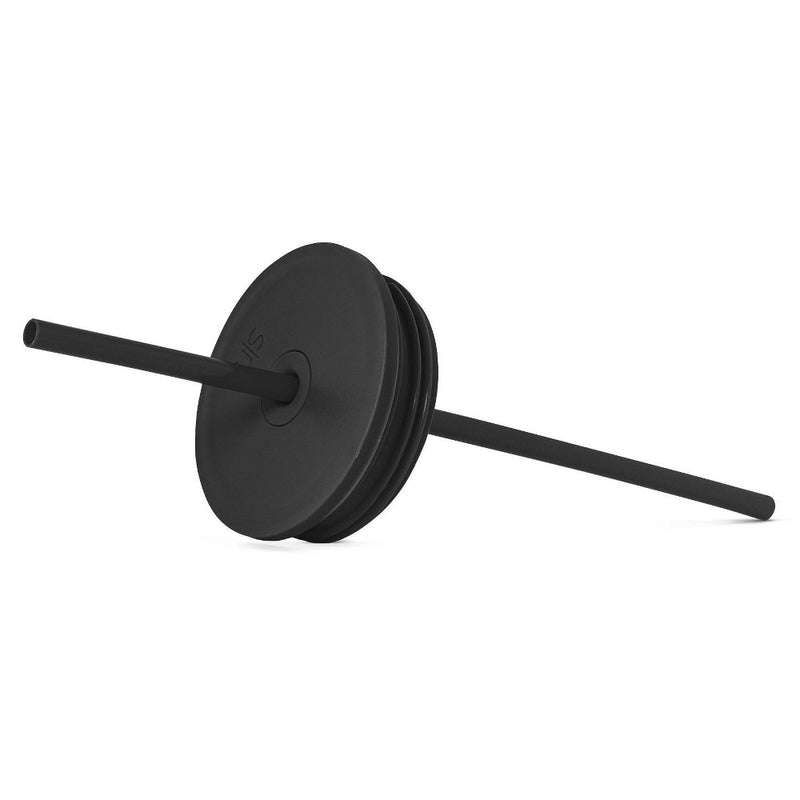 Simple Modern 24oz Classic Plastic Textured Tumbler Straw 1 Tone - Black Pebble
