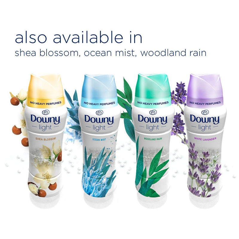 Downy Light Laundry Scent Booster Beads for Washer with No Heavy Perfumes - White Lavender - 24oz