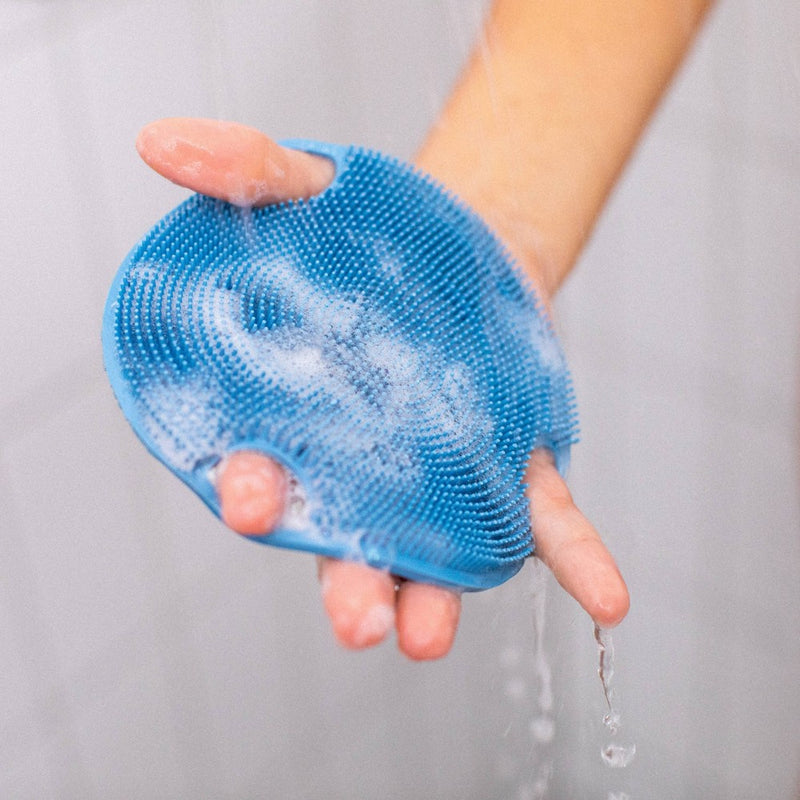 Boie USA Exfoliating Body Scrubber - Blue