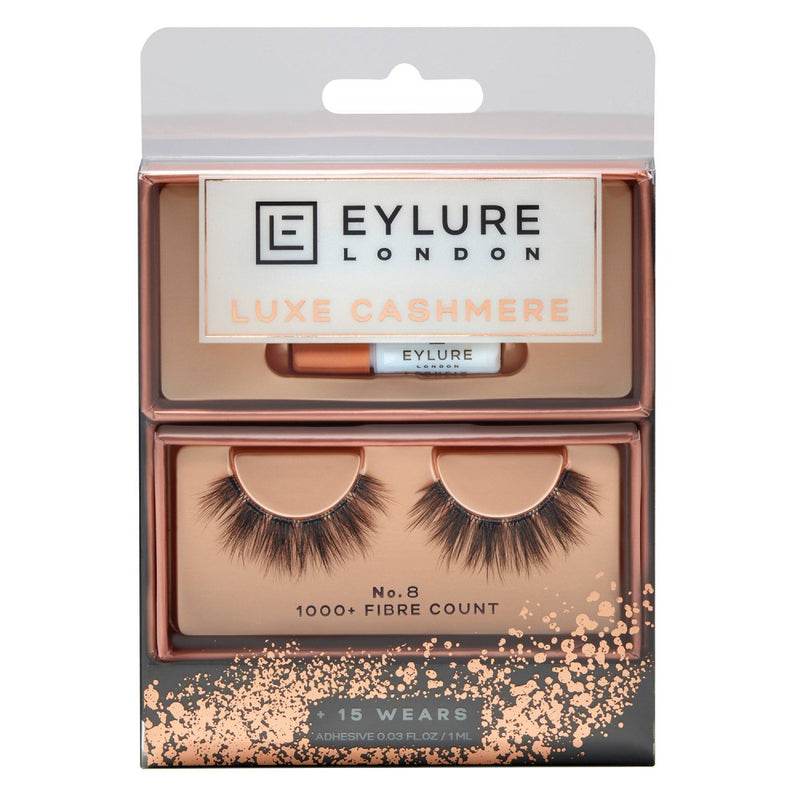 Eylure Luxe Cashmere No. 8 False Eyelashes - 1pr